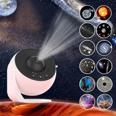 Night Light Galaxy Projector Starry Sky Projector 360° Rotate Planetarium Night