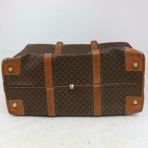 Celine Extra Large Monogram Macadam Boston Duffle 868473 - Picture 7 of 12