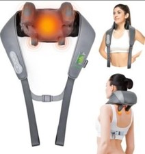 Neck Massager for Pain Relief Deep Tissue Shiatsu Shoulder Massager Heat
