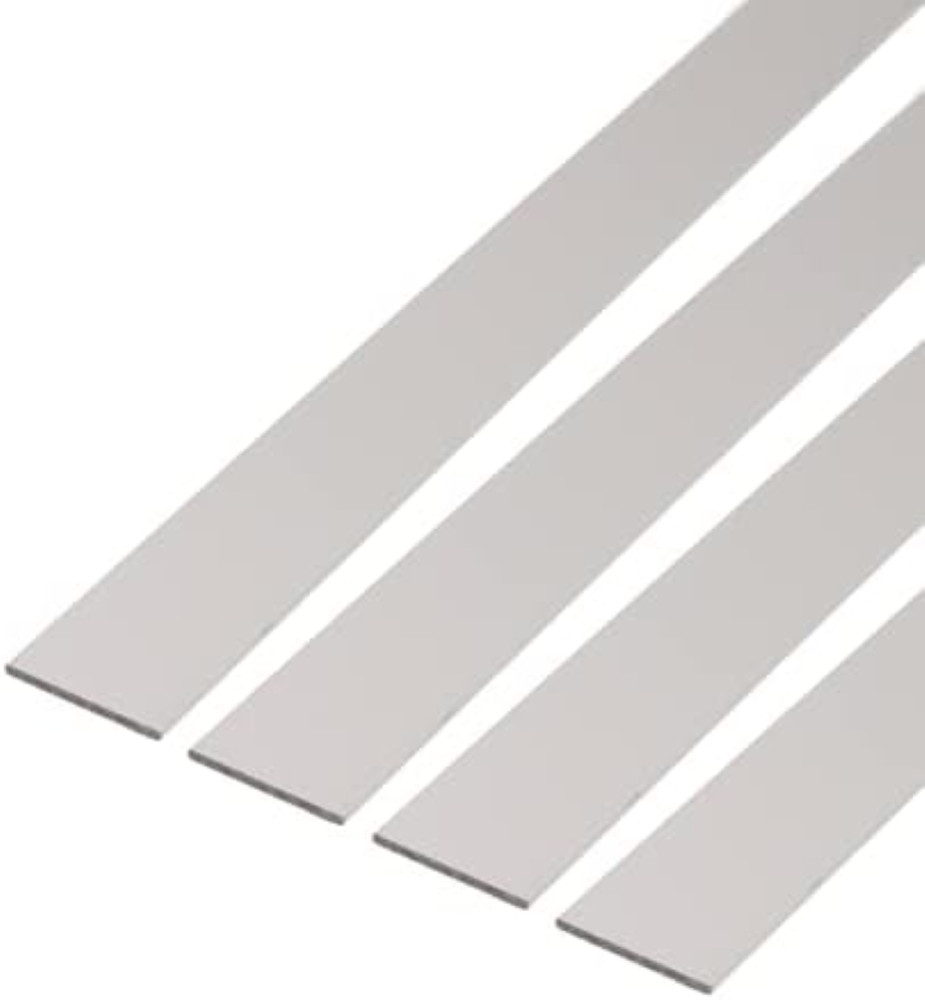GAH-Alberts 497903 Set 4 Aste Piatte Alluminio Anodizzato 1000x30x2 mm
