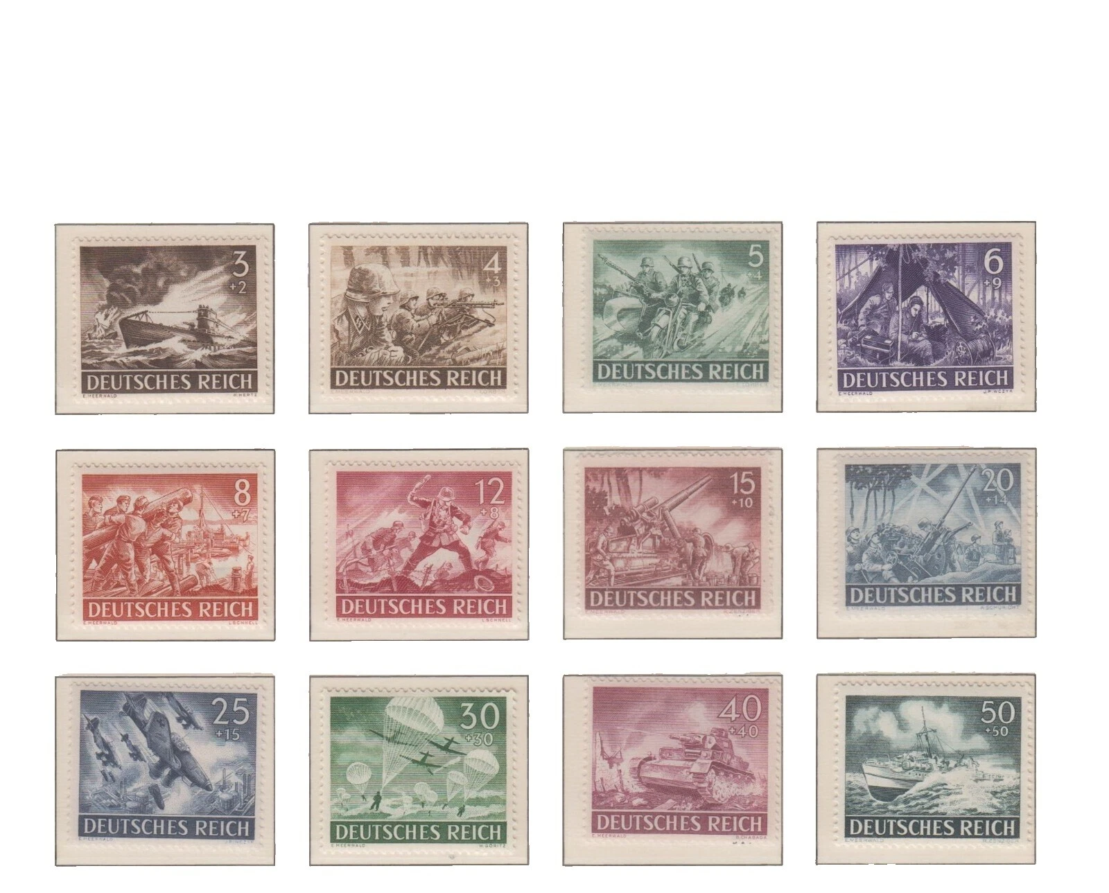 Uncertified Decimal German & Colonies Stamps