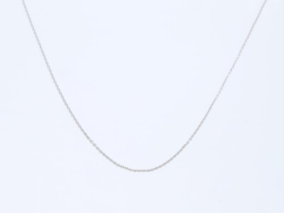 Ankerkette Kette 750 Weiss Gold 18 Karat 42 cm Neu Deta Schmuck Top Preis