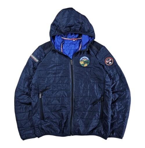 Napapijri Antarctic Research Program Padded Puffer Jacket Navy Men