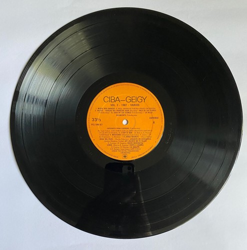 CIBA GEIGY VOL.3 DIVISION, FEAT. LUIS COBOS, RAY CONNIFF, 1987 COLOMBIAN LP - Picture 4 of 4