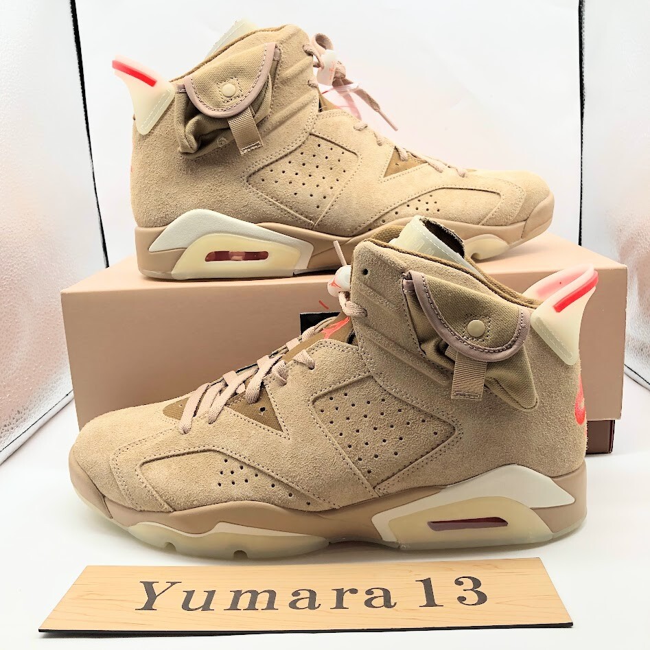Travis Scott × AJ6 \"British Khaki\" Travis Scott x Air Jordan 6 Retro SP 