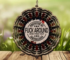 FAFO metal wind spinners