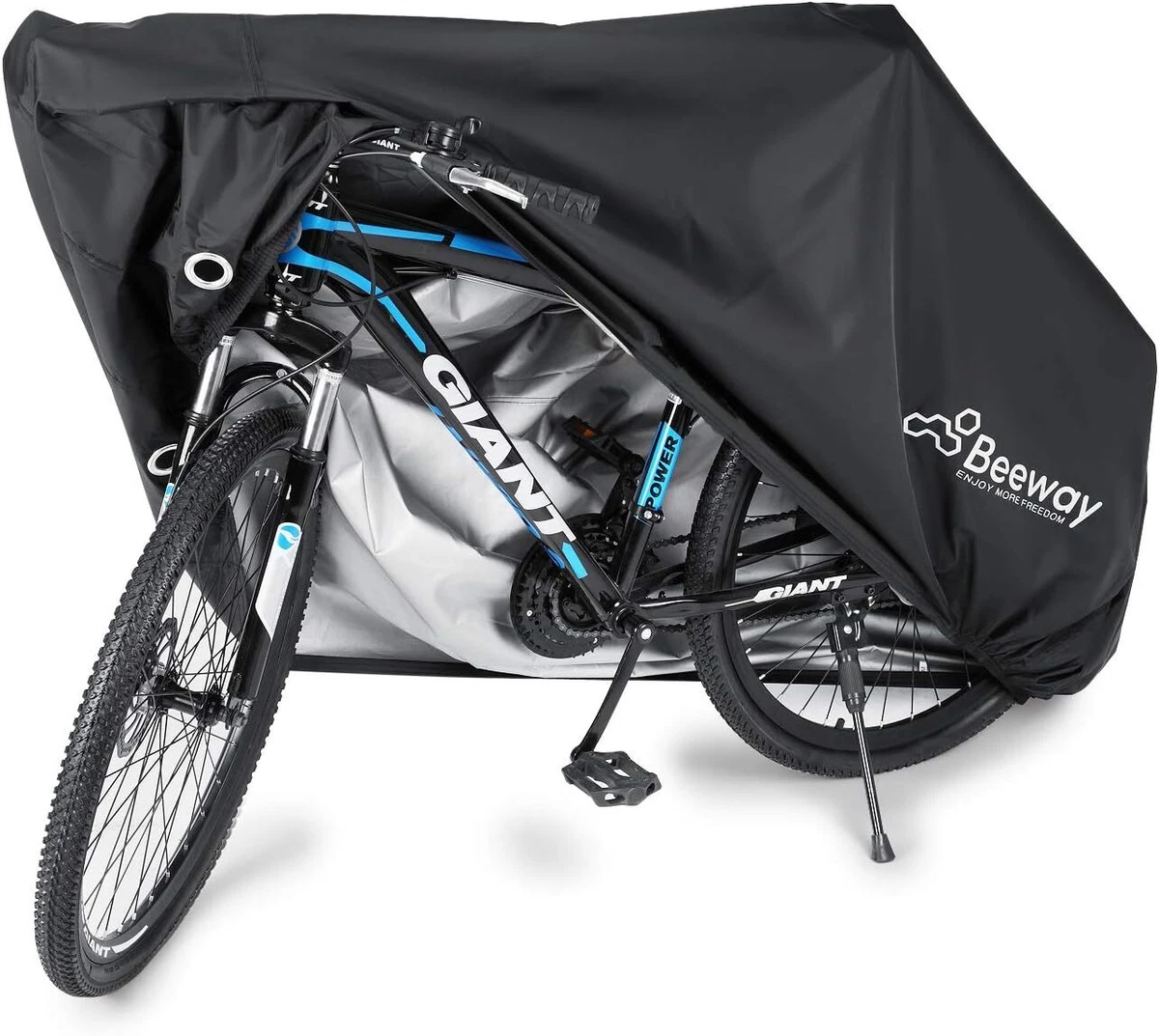 BEEWAY Bike Cover Waterproof Bicycle Cover Indoor Outdoor Storage 210T Nylon