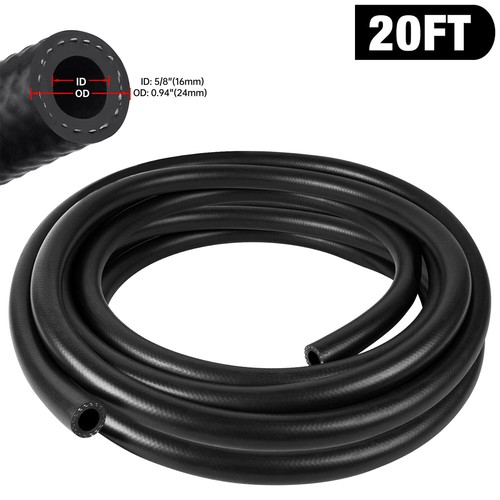DMiotech 19mm(3/4") ID 27mm OD 10ft Fuel Line Hose Rubber Fuel System Engine Hose Black For Gas, Diesel, Fuel, Engine Oil, Hydraulic - View #4