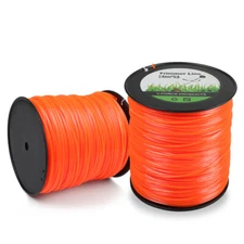 Commercial Square String Trimmer Line .095 .105 .130 In Spool Fit Echo Stihl