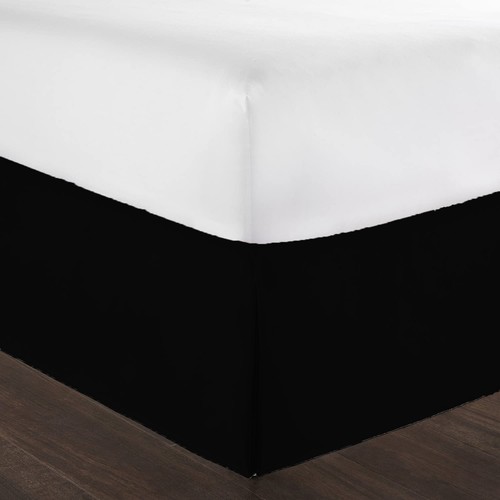 Solid Egyptian Cotton Awesome Drop Length 1 PC Bed Skirt AU Single Size - Foto 12 di 46