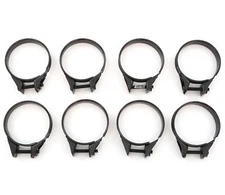 Reproduction Set of 8 Carburetor Clamps - 95018-44250 - XL/XR100/125 CB500/550