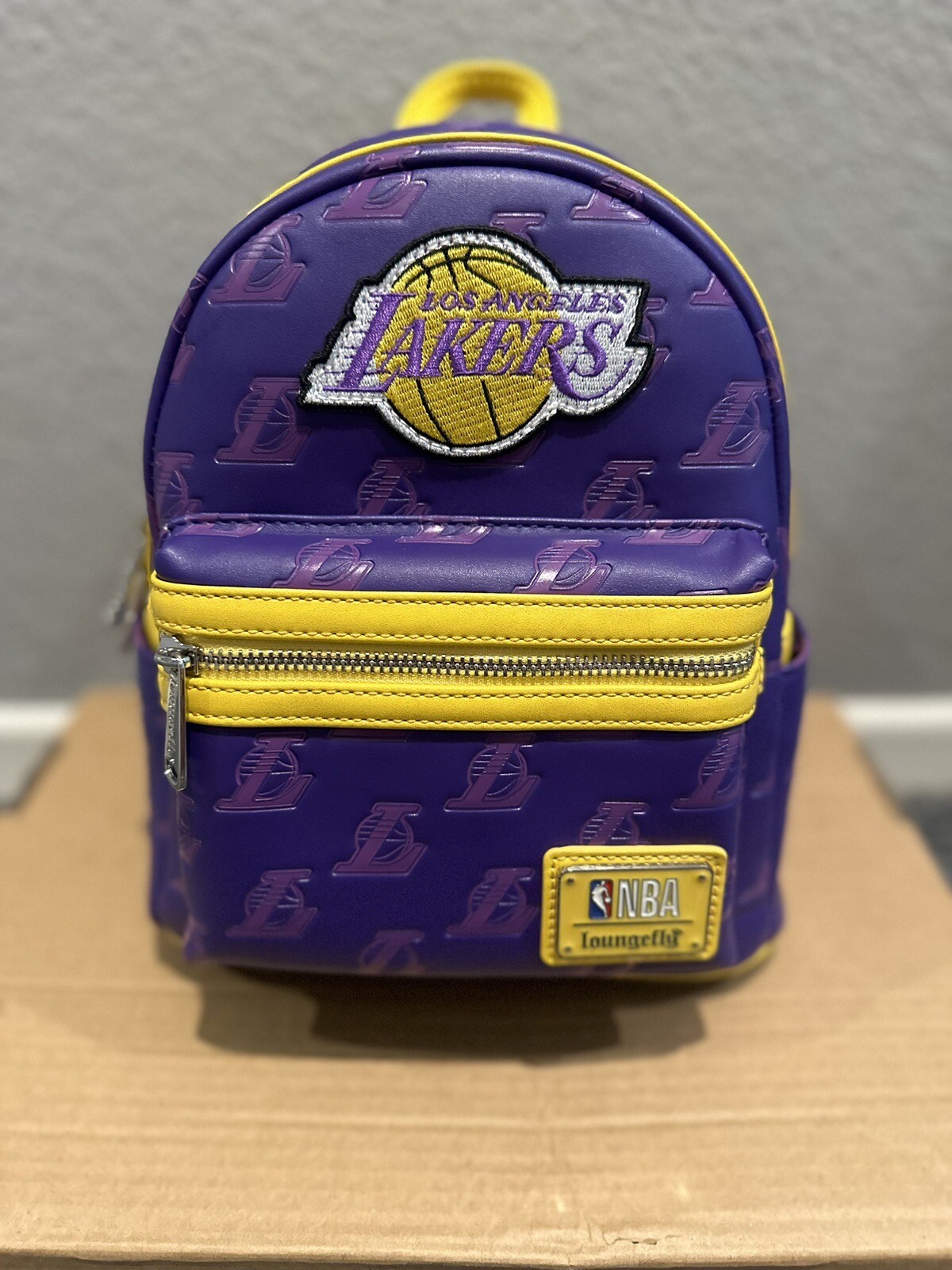Los Angeles Lakers Loungefly Backpacks And Purse Crossbody Bag image 7