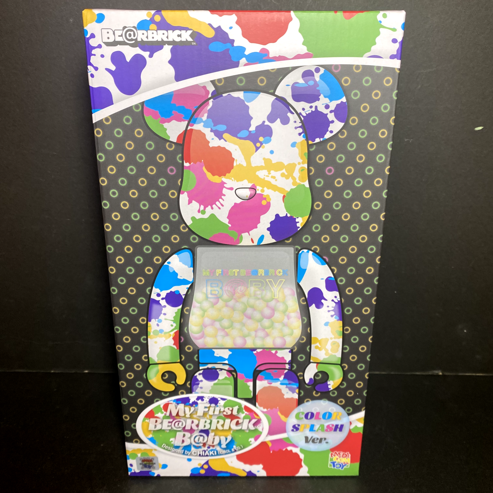 【新品未使用】BE@RBRICK BY COLOR SPLASH 400％