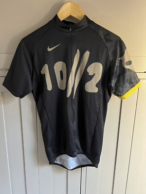 Nike Radtrikot 10 2 Lance Armstrong Vintage Herren | Schwarz/Braun | Small Selten