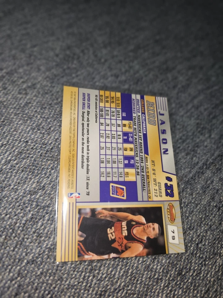 JASON KIDD 1997 BOWMAN'S BEST !!! CARD #79 SUNS - Image 2 of 2