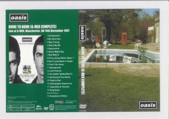 OASIS / HOME TO HOME G-MEX COMPLETE(DVD) | eBay