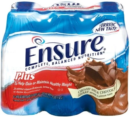 Ensure Plus Chocolate Retail 8oz. Bottle CS/24 #57266 ''''