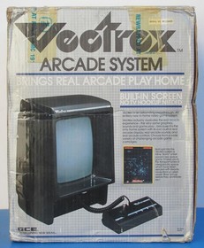 Vectrex HP 3000 Arcade System Video Game Console Box Plus Games GREAT CONDITION