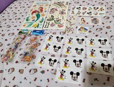 Lot Of 20 Vintage Disney Stickers Micky Princess Movie Club WDW