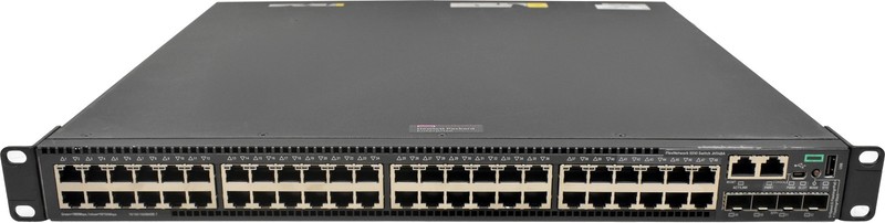 HP 5510 Series JH148A 48-Port PoE+ GE HI Switch 4x SFP+ 1x PSU 720W + Rack Ears