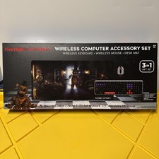 Five Nights at Freddy's Wireless Computer Accessory Set  3-in-1 Gift Set  FNAF