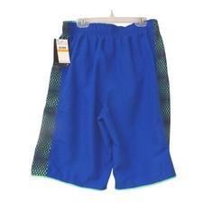 Nike Boys Swim Trunks Blue Green Athletic Size S