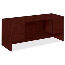 The Hon 10565NN 60" Mahogany Kneespace Credenza