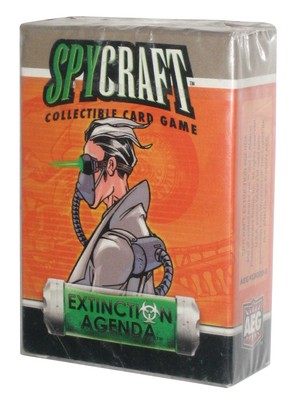Spycraft Extinction Agenda Sammlerkarten Spiel Deck