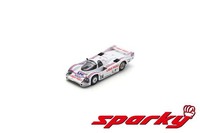 Spark Y326 1:64 Porsche 956 Modellauto 24H Le Mans 1986 No.14, Weiß, Mit Box