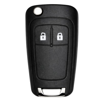 2 Button Flip Key Fob Case for Vauxhall Insignia Remote Shell HU100 2008-2017