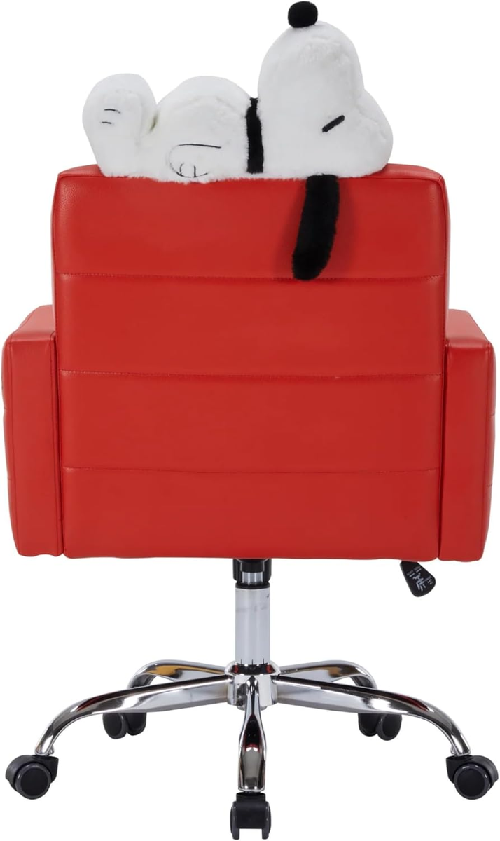 Impression Vanity Peanuts Snoopy House Swivel Vanity Chair with