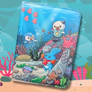 pokemon card binders cute Winsing 4 Pocket Trading Binder, 400 Card Capacity, Pink Pocket Zippered PRO Binder combines premium quality 4 Pokemon Mini Album Binders