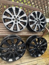 landrover freelander 2 19” alloy wheels in gloss black