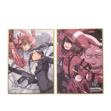 SAO Alternative Gun Gale Online Mini Color Illustration Set D5 D8,