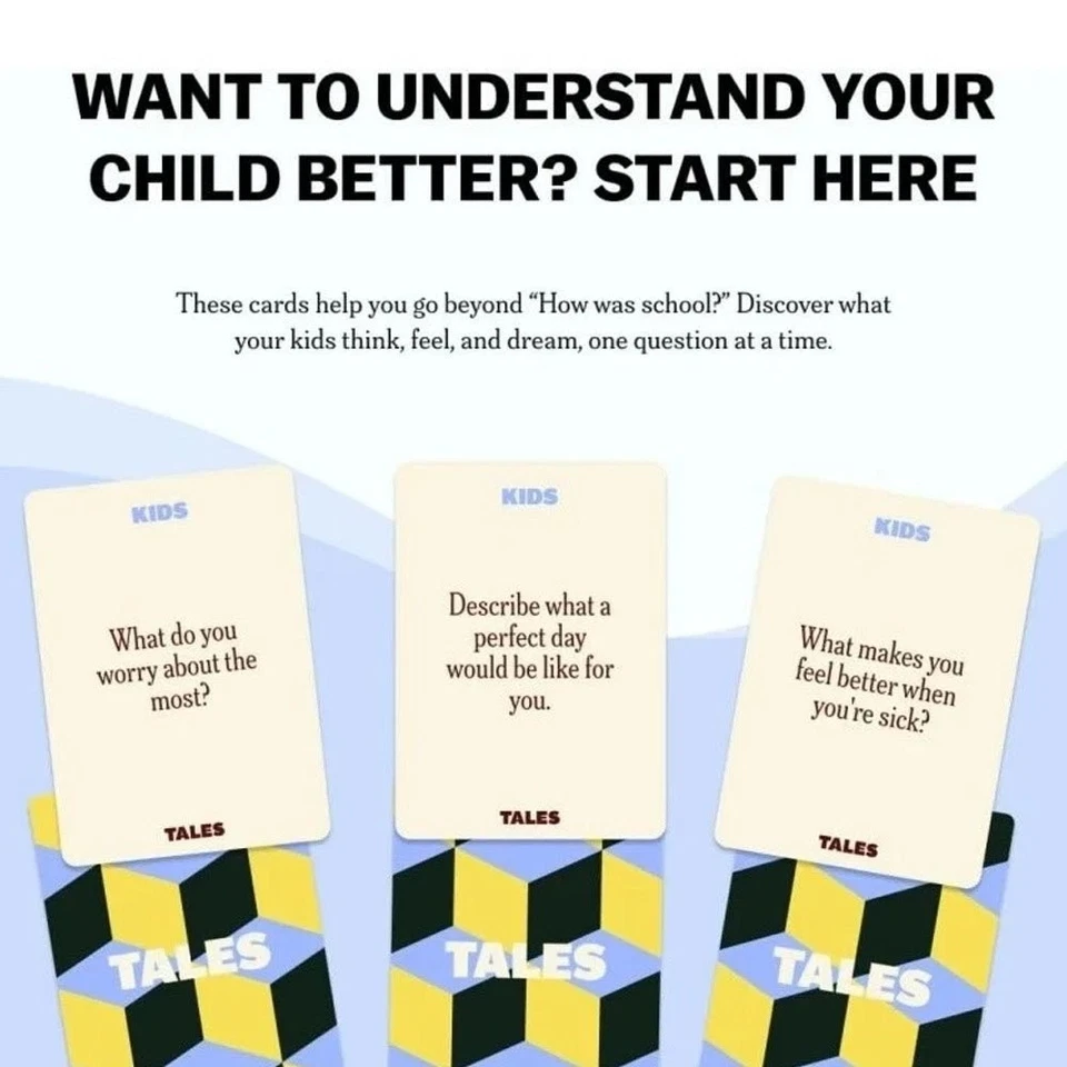 Tales Kids Edition - 150 Conversation Starter Cards OY - Image 3 of 4