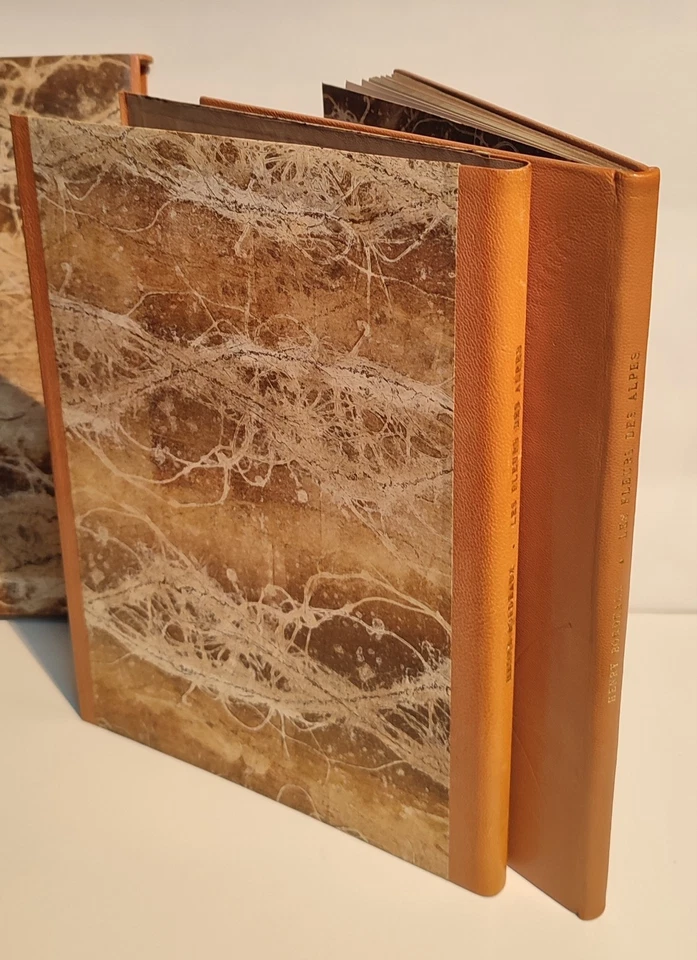 Henry Bordeaux. Les Fleurs Des Alpes Illustrations Paul A. Robert. Reliure D'Art - Photo 4/4