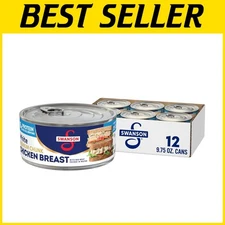 White Chunk Chicken Breast, 9.75 oz Can (Pack of 12)