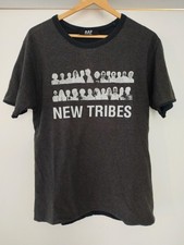 Raf Simons Wende-T-Shirt  New Tribes  Gr. 44