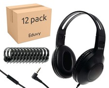 Bulk Classroom Headphones with Microphone, Wired School Headsets for Students...