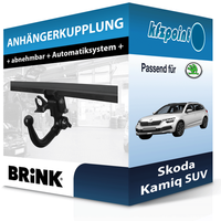 Brink AnhäNgekupplung Abnehmbar Passend für Skoda Kamiq SUV 07.2019-Jetzt Neu