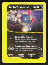 Pokemon Rocket's Sneasel 5/9 Promo Best of Game (LP)