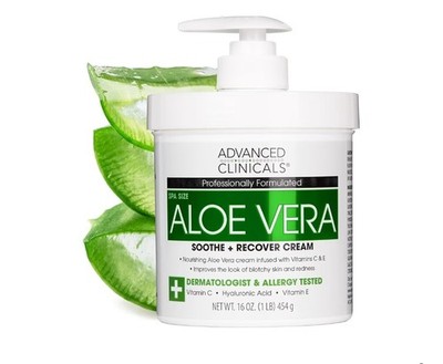 Crema Soothing Aloe Vera Body Cream 16 Oz.