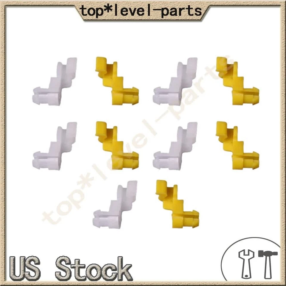 New 5Sets Door Lock Rod Clip Retainer Fasteners fit for Toyota 4Runner 1984-2014 - Изображение 3 из 4