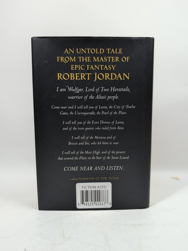 SIGNED- Warrior of the Altaii by Robert Jordan Hardcover New 1st Edition - Picture 2 of 14