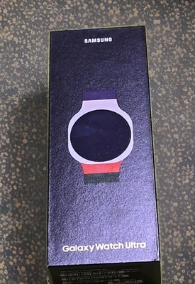 Samsung Galaxy Watch Ultra 47MM LTE Titanium Gray Ultra Marine Band NEW