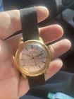 Vintage Beautiful 1975 Timex Viscount Automatic Calendar Watch Amazing Condition
