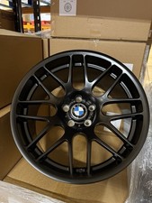 19” BMW CSL Style Alloy Wheels Matt Black E46 M3, Z4M, E9x Pre-LCI, F10/11/12/13