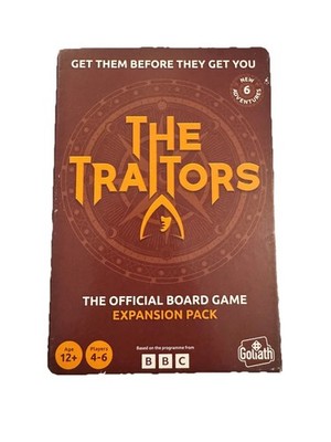 Goliath Games Presents: the Traitors - Offizielles Brettspiel (Erweiterungspaket)