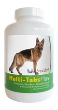 Healthy Breeds Multi Tabs Plus Daily Dog Vitamins Liver Flavor 180 Chewable Tabs