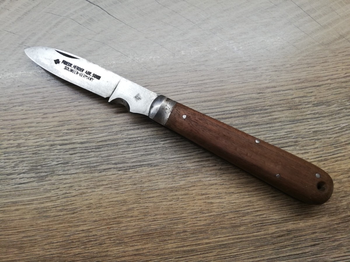 FRIEDR. HERDER ABR. SOHN西洋剃刀 ドイツ製 【希少色】 Vintage German Friedr Herder Abr Sohn Solingen Large Folding